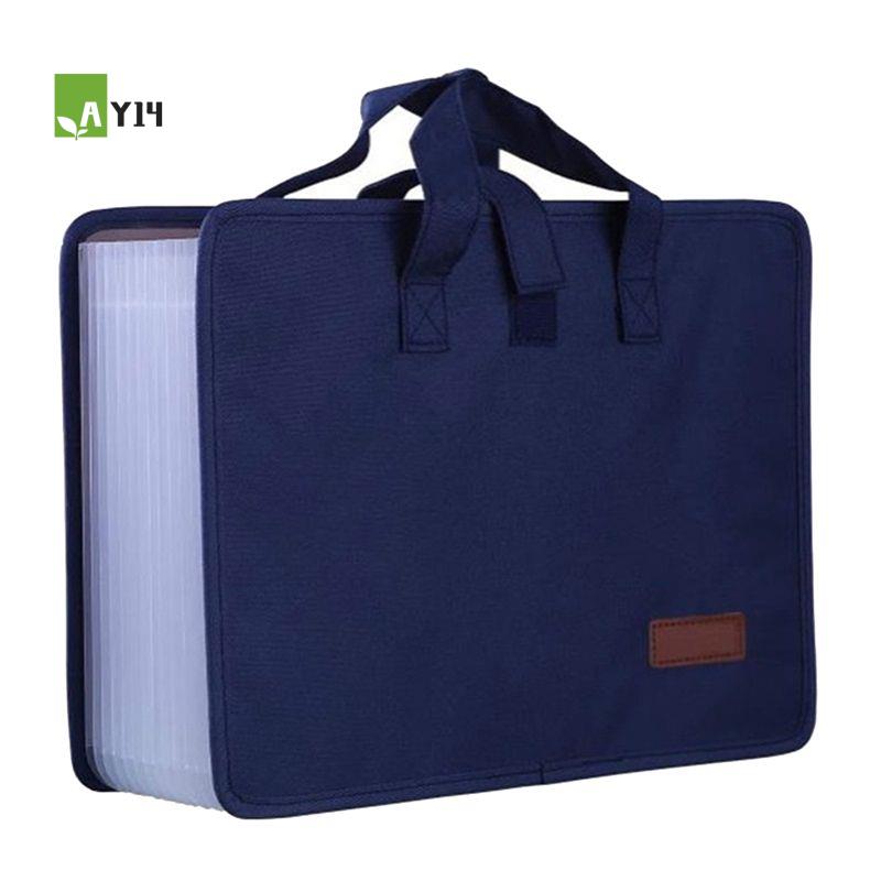 Expandable Accordion File Folder 13 Pockets - Carpeta Archivadora Expandible AY14 con 13