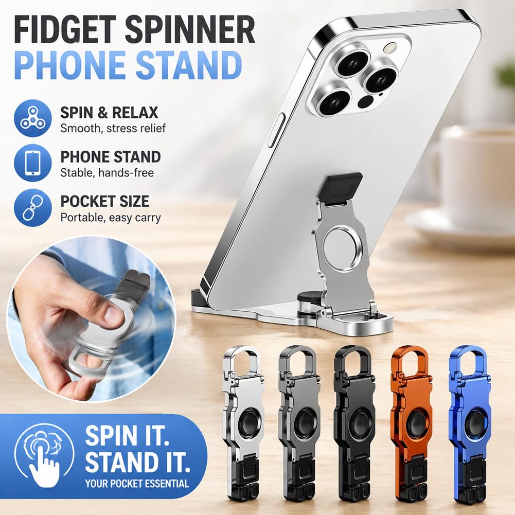 Desk Accessories - Soporte Metálico Plegable para Teléfono de