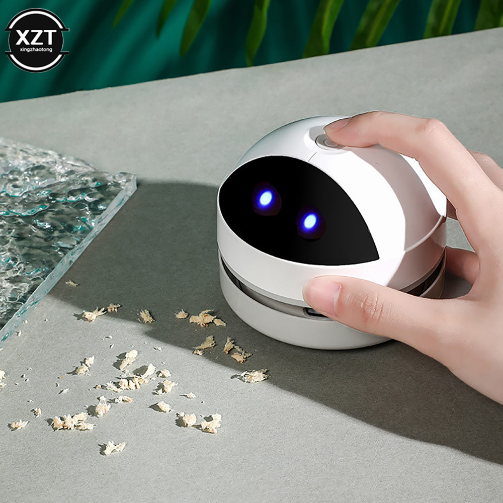 Mini Desktop Vacuum Cleaner For Eraser Dust - Mini Aspiradora de Escritorio Inalámbrica Portátil,