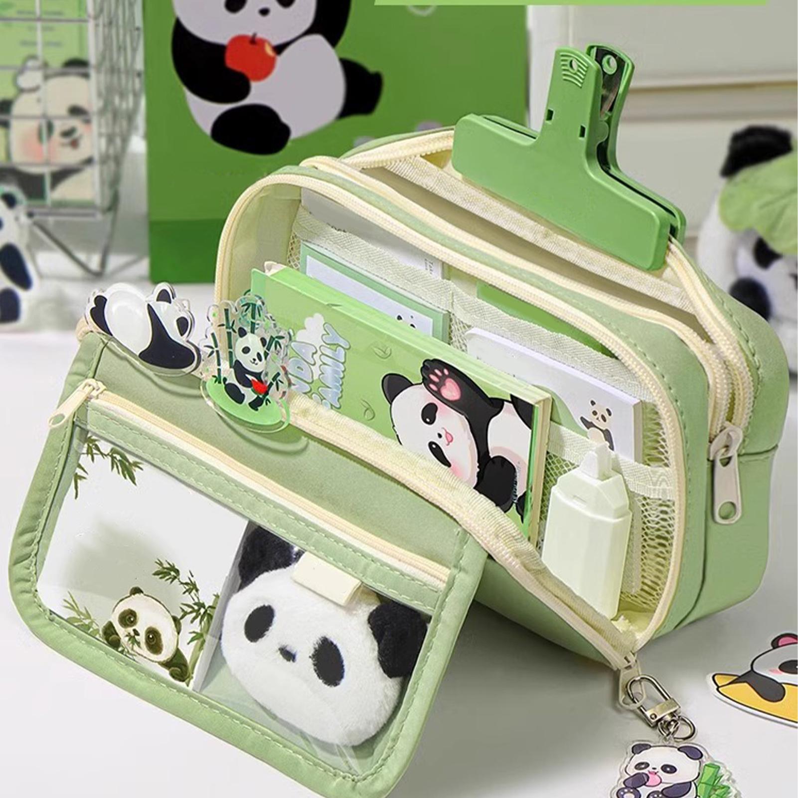 Aesthetic Large Pencil Case Pouch - Estuche estético para lápices con diseño