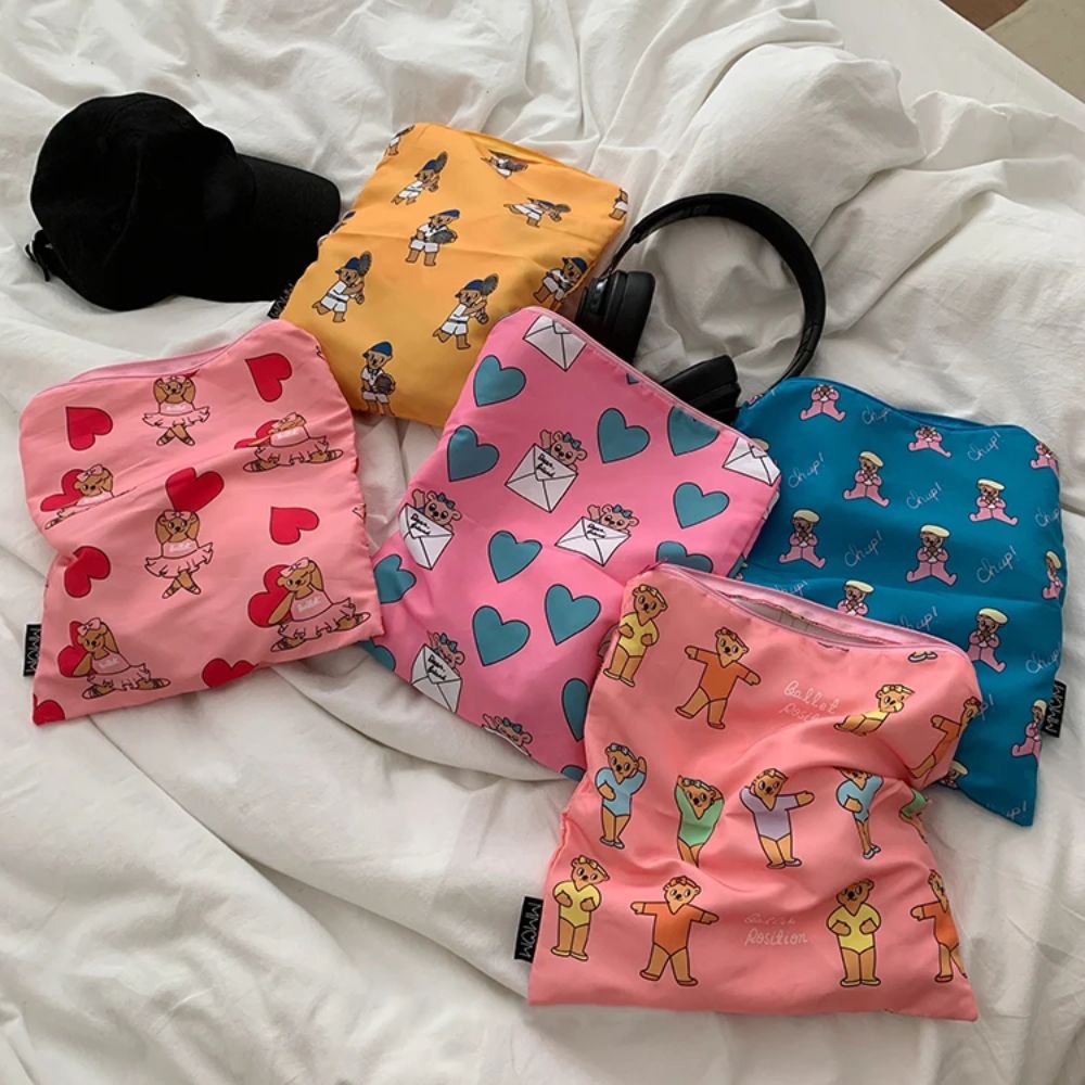 Stationery - Linda Bolsa de Maquillaje Kawaii con