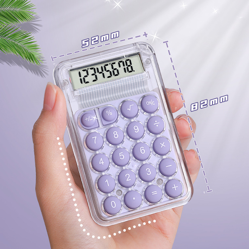 Scientific Calculator For Secondary School - Calculadora silenciosa bonita, versión Mini, calculadora