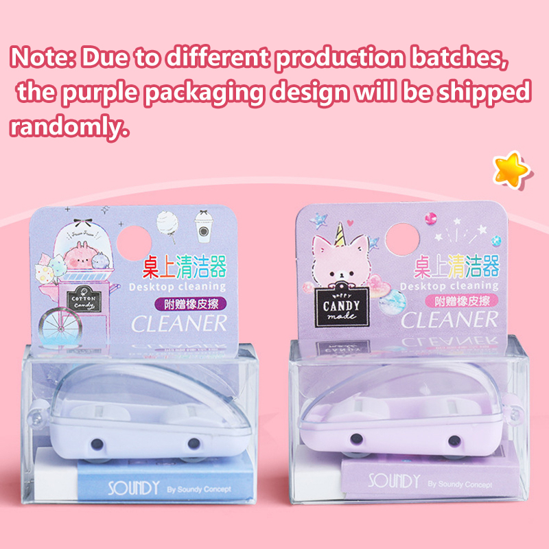 Mini Desktop Vacuum Cleaner For Eraser Dust - Limpiador de Escritorio con Rodillo, Recolector