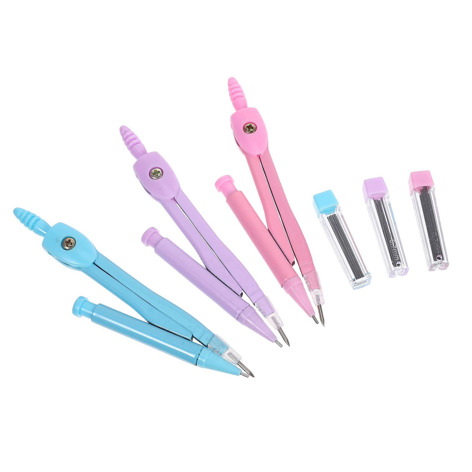 Juego de compases de metal par - Math Geometry Set With Compass reseña y precio