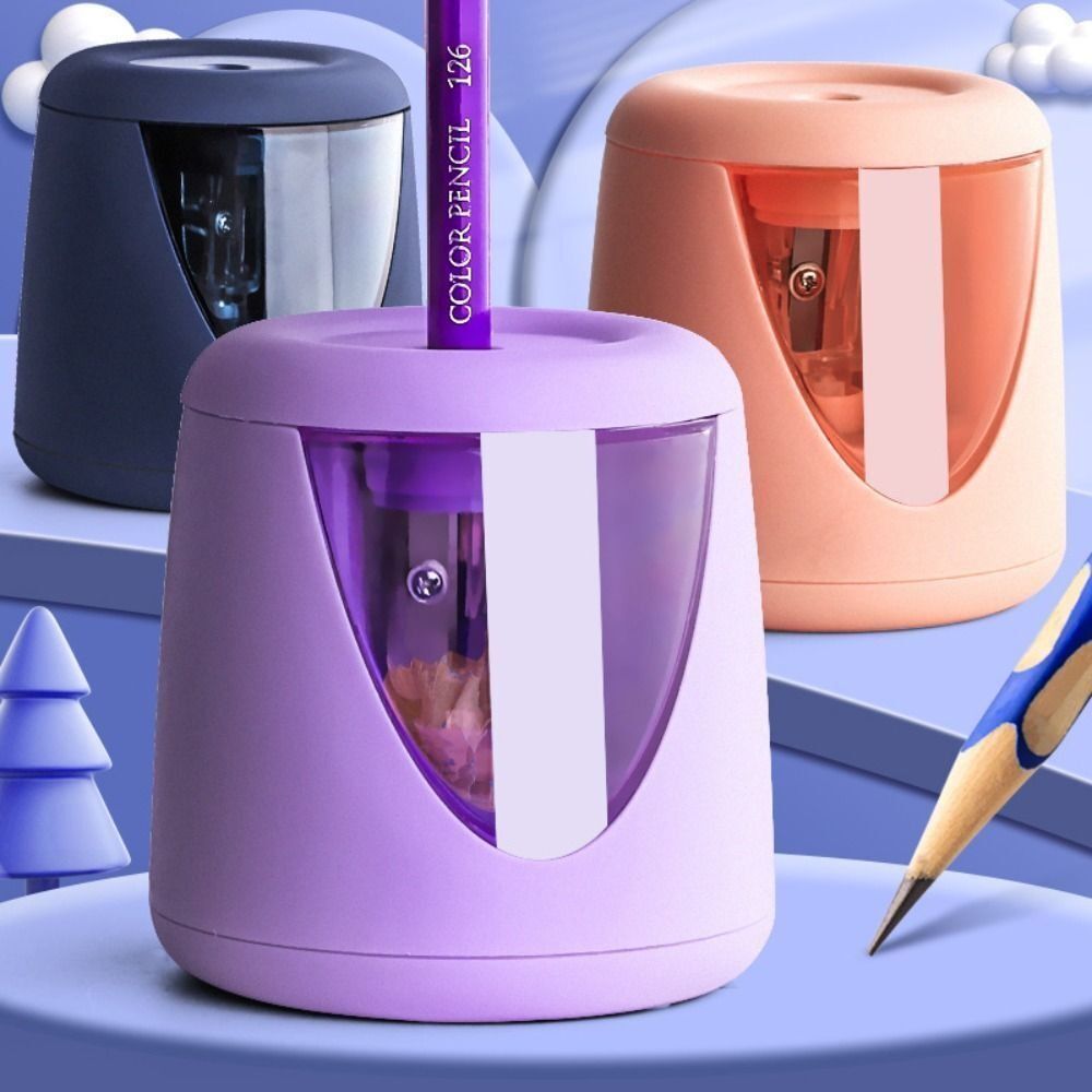 Con Adhesivo Decorativo, Funci - Electric Pencil Sharpener Usb reseña y precio