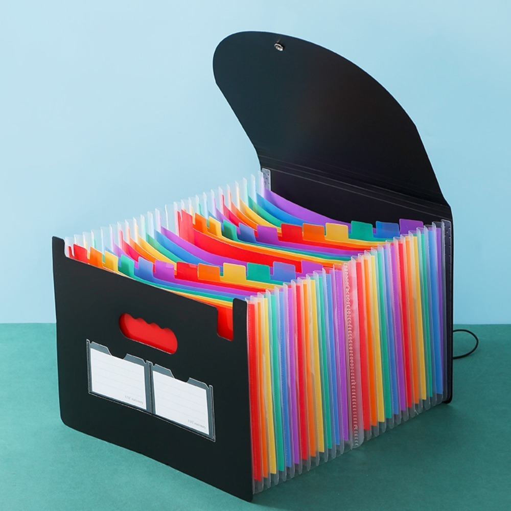 Caja de Archivo Expandible Ver - Expandable Accordion File Folder 13 Pockets reseña y precio