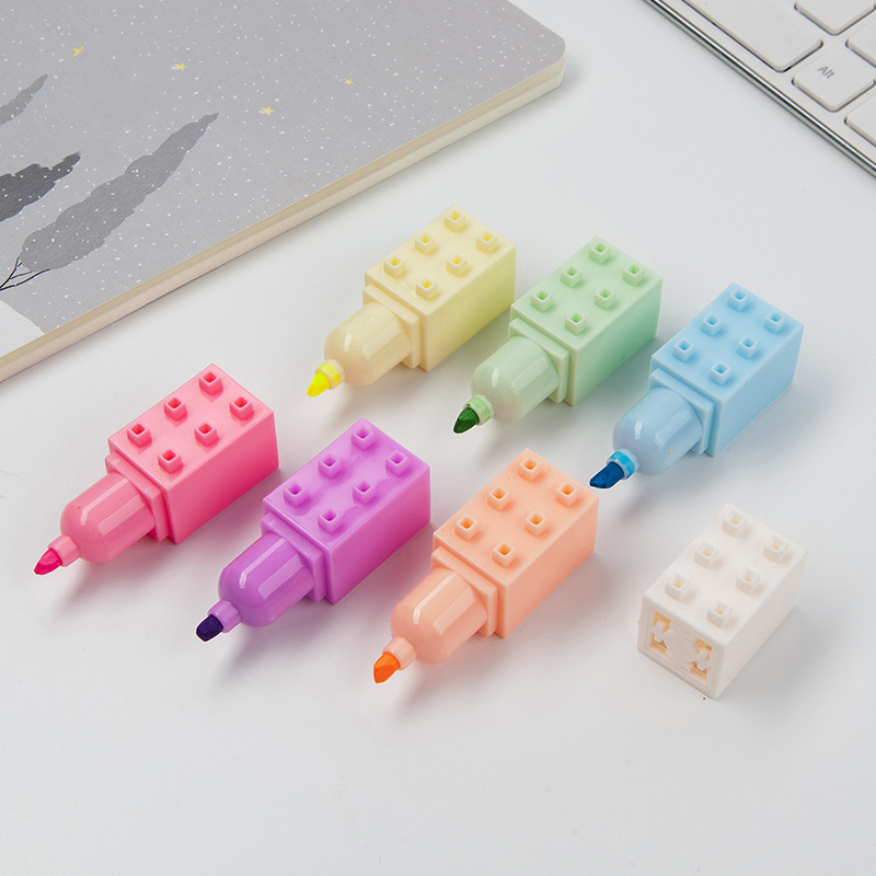 Juego de rotuladores fluoresce - Pastel Highlighter Set Double Ended reseña y precio