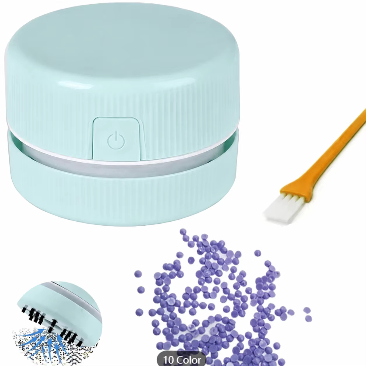 Mini Aspiradora de Escritorio, - Mini Desktop Vacuum Cleaner For Eraser Dust reseña y precio