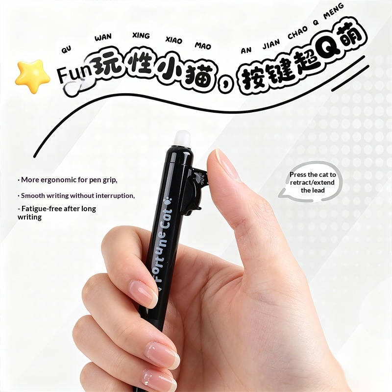 4 bolígrafos de gel borrables  - Retractable Eraser Pen Click reseña y precio