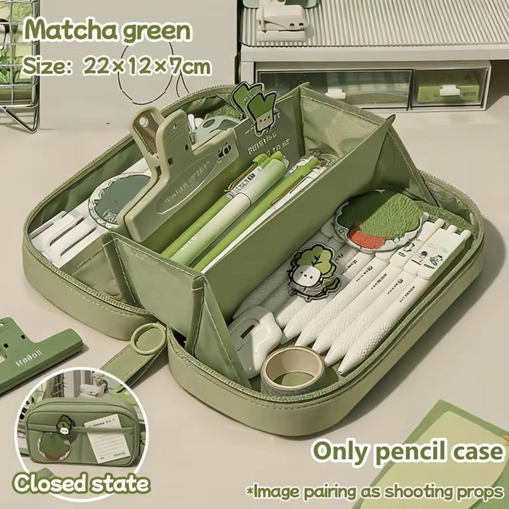 Estuche para lápices Volcano d - Aesthetic Large Pencil Case Pouch reseña y precio