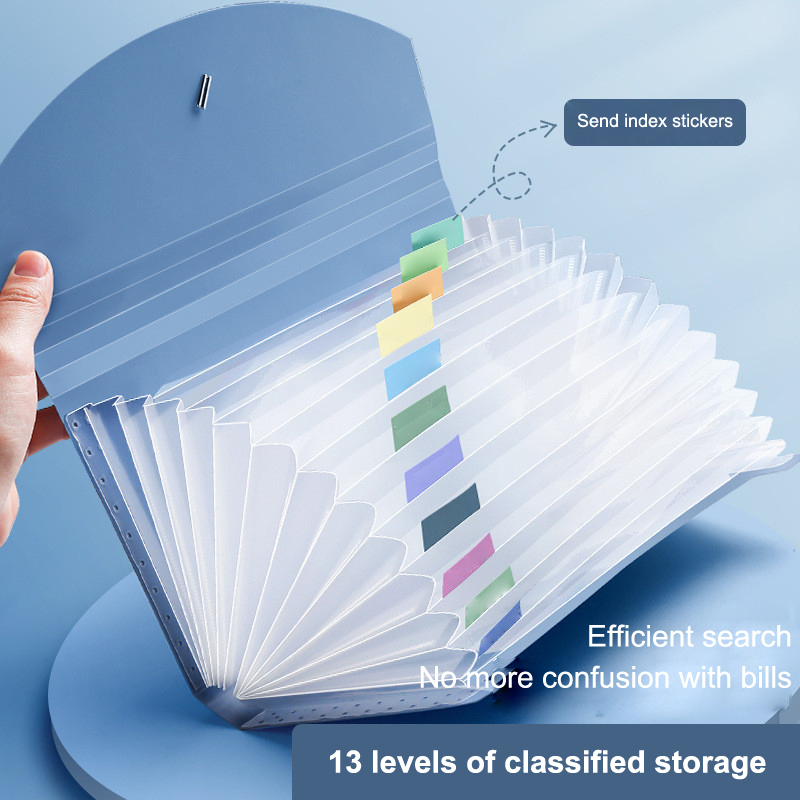 ✰ ✪ Carpeta de Archivos Expand - Expandable Accordion File Folder 13 Pockets reseña y precio