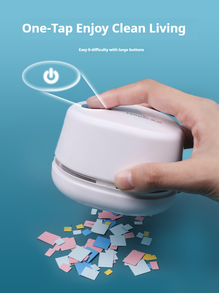Mini Aspiradora Portátil de Es - Mini Desktop Vacuum Cleaner For Eraser Dust reseña y precio