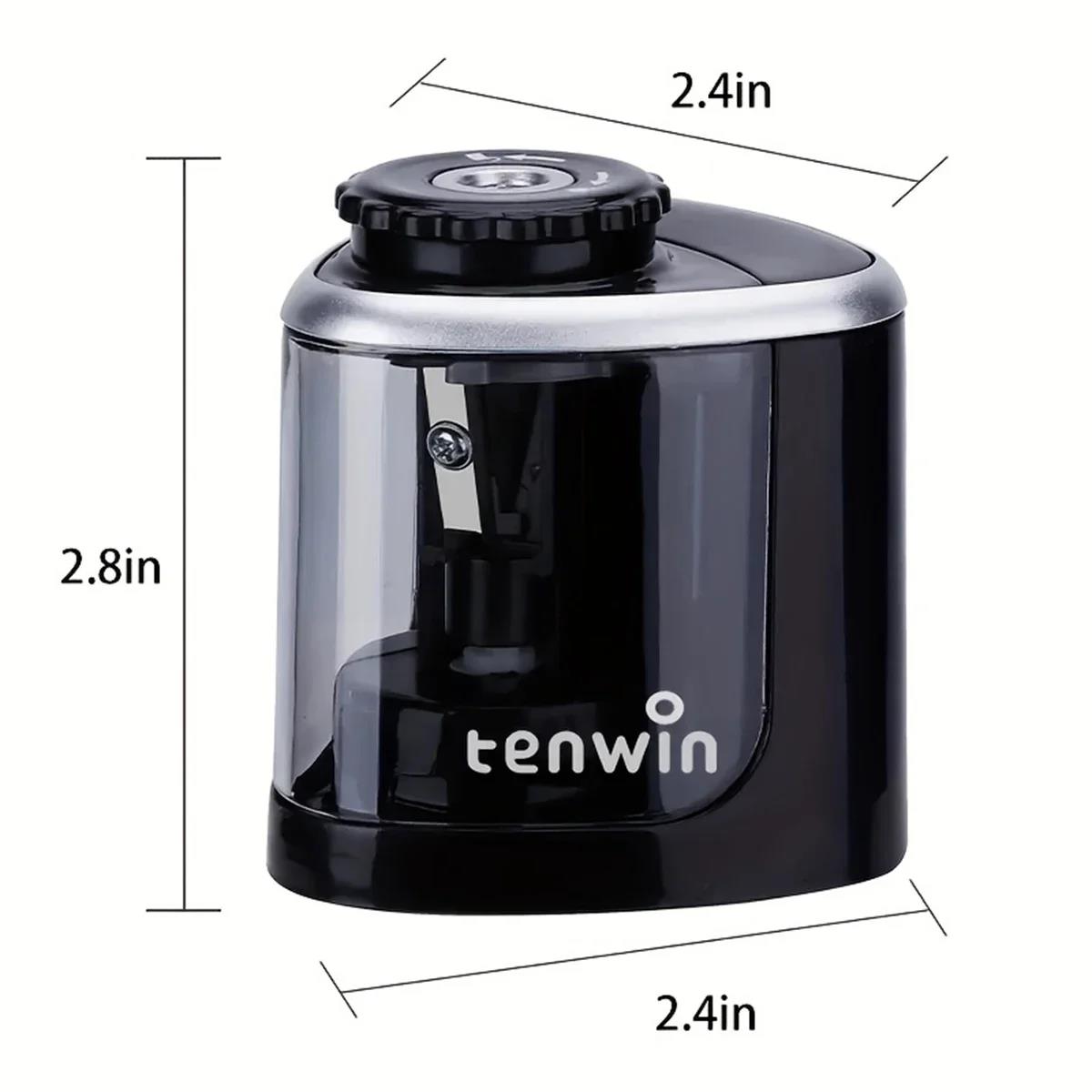 Sacapuntas eléctrico portátil, - Electric Pencil Sharpener Usb reseña y precio