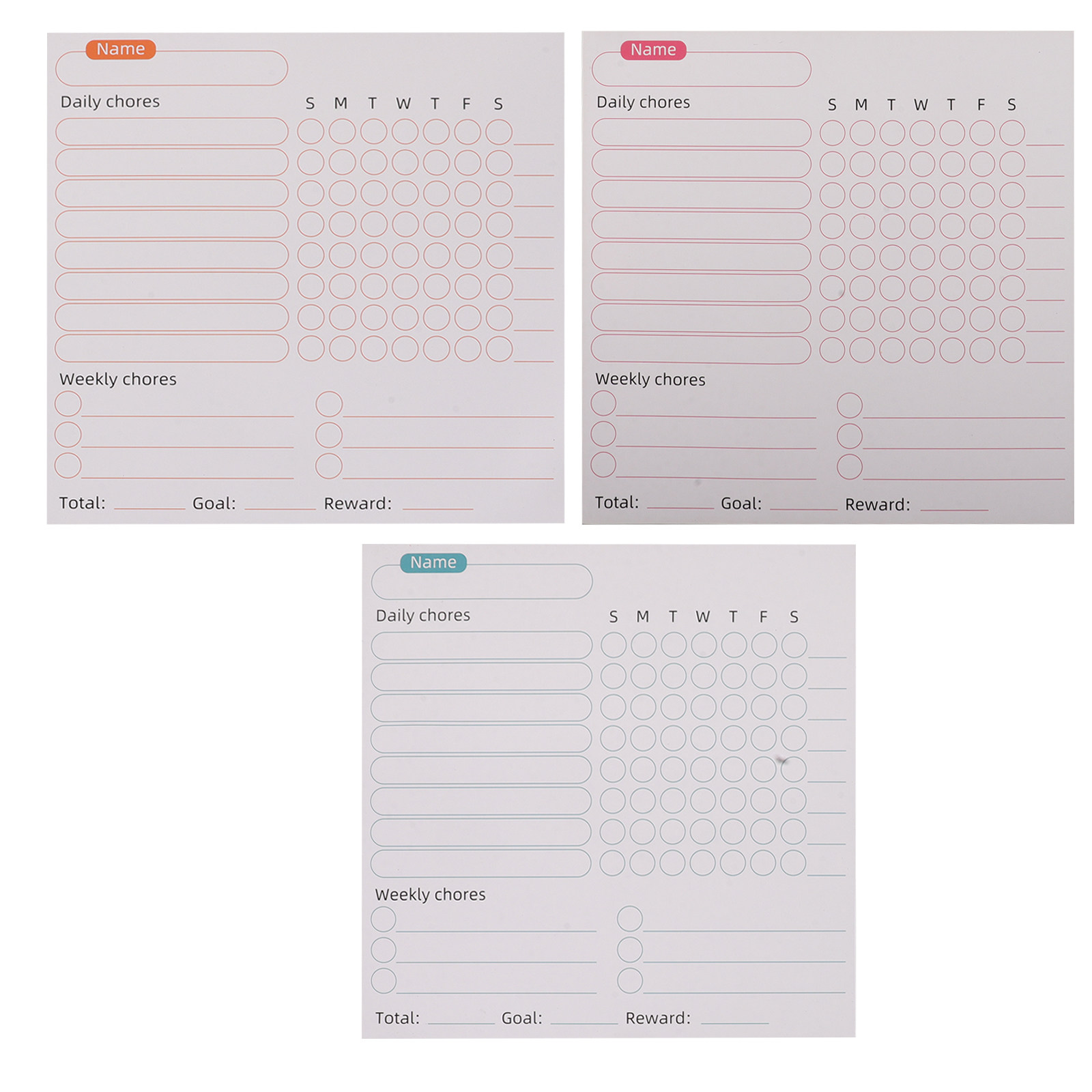 3 piezas de pizarra magnética  - Kids Magnetic Reward Chart Board reseña y precio