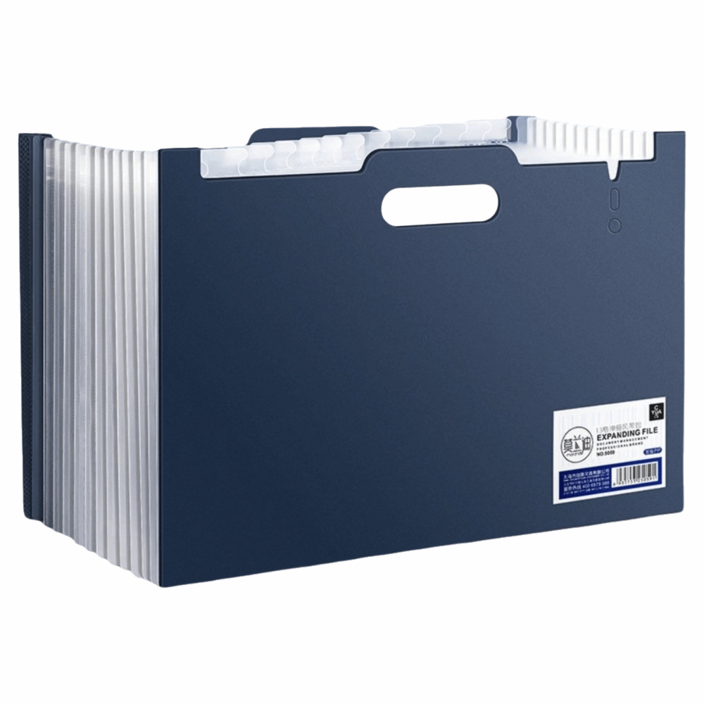 Carpeta de Archivos Expandible - Expandable Accordion File Folder 13 Pockets reseña y precio