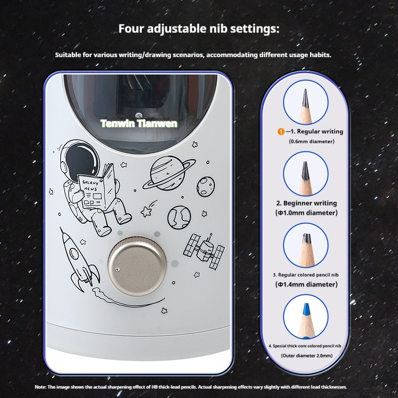 Afilador Eléctrico Tenwin de O - Electric Pencil Sharpener Usb reseña y precio