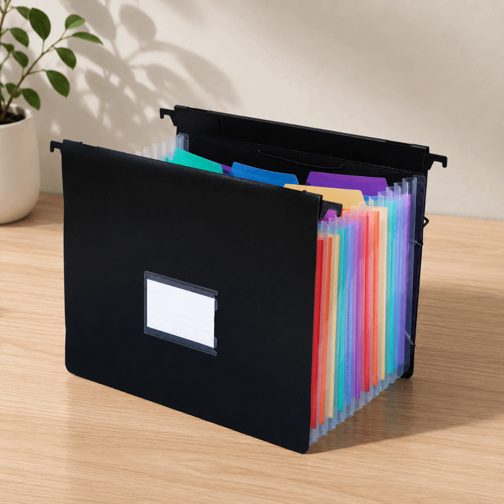 Carpeta de Archivos Expandible - Expandable Accordion File Folder 13 Pockets reseña y precio