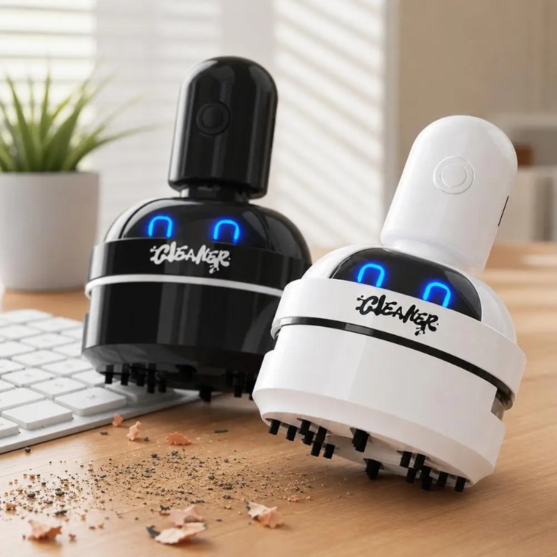 Aspiradora de escritorio, mini - Mini Desktop Vacuum Cleaner For Eraser Dust reseña y precio