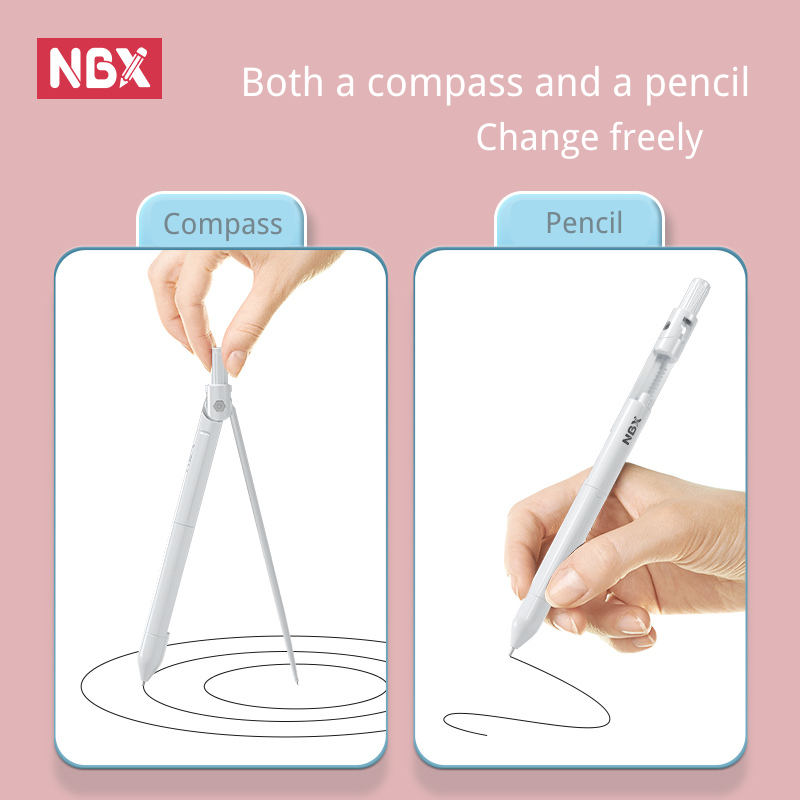 NBX-Juego de herramientas de d - Math Geometry Set With Compass reseña y precio