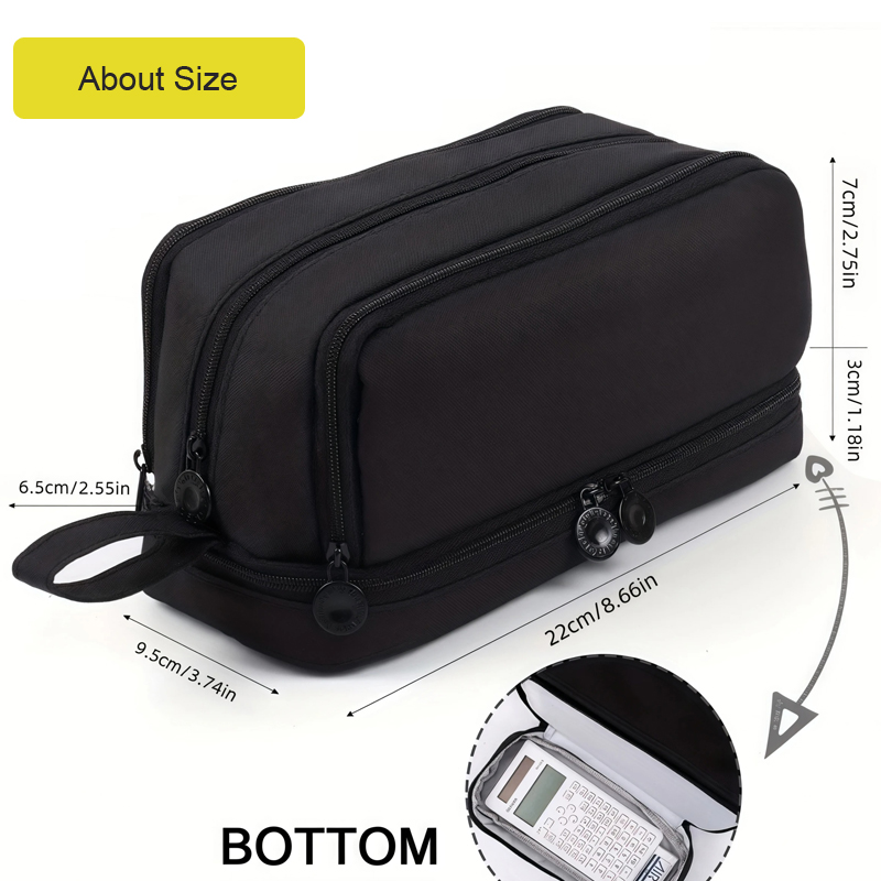Estuche de Lápices de Gran Cap - Aesthetic Large Pencil Case Pouch reseña y precio